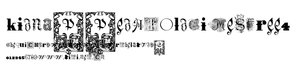 Kidnapped At Old Times Free 4.ttf字體轉換器圖片