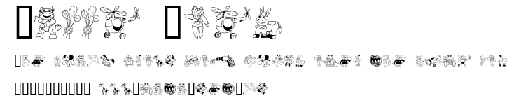 Kiddy Toys.ttf字體轉換器圖片
