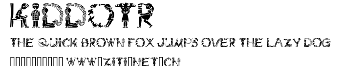 KiddoTR.ttf字體轉換器圖片