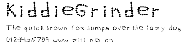 KiddieGrinder.ttf字體轉換器圖片