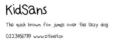 KidSans.ttf字體轉換器圖片