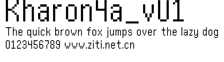 Kharon4a_v01.ttf字體轉換器圖片