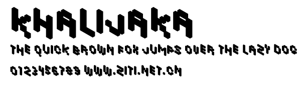 Khalijaka.ttf字體轉換器圖片