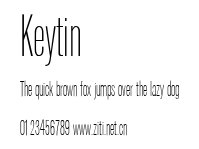 Keytin.ttf字體轉換器圖片