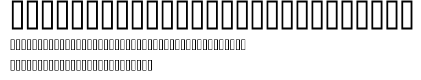 Keystrokes Shadow Extras MT.ttf字體轉換器圖片