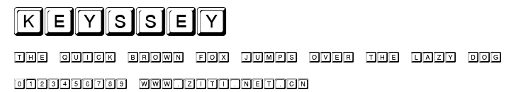 Keyssey.ttf字體轉換器圖片