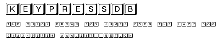 KeypressDB.ttf字體轉換器圖片