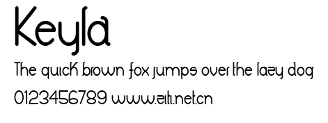 Keyla.ttf字體轉換器圖片