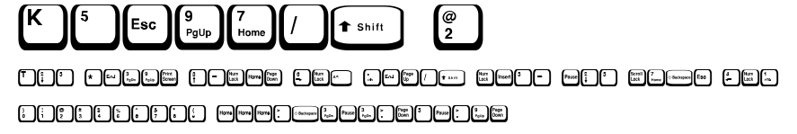 Keycaps 2.ttf字體轉換器圖片