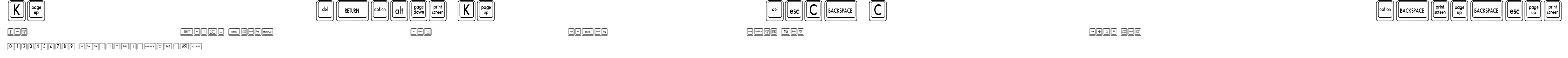 Keyboard KeysCn Condensed.ttf字體轉換器圖片