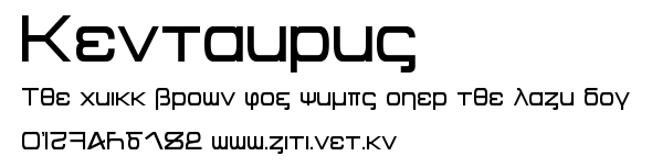 Kentaurus.ttf字體轉換器圖片