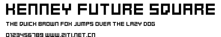 Kenney Future Square.ttf字體轉換器圖片