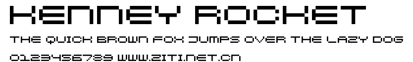 Kenney Rocket.ttf字體轉換器圖片