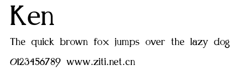 Ken.ttf字體轉換器圖片