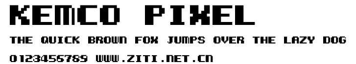 Kemco Pixel.ttf字體轉換器圖片