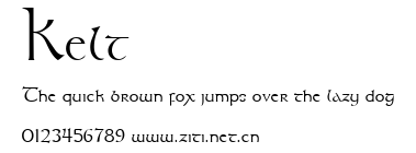 Kelt.ttf字體轉換器圖片