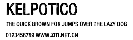 Kelpotico.ttf字體轉換器圖片