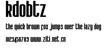 KdoBtz.ttf字體轉換器圖片