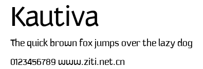 Kautiva.ttf字體轉換器圖片
