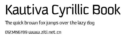 Kautiva Cyrillic Book.ttf字體轉換器圖片