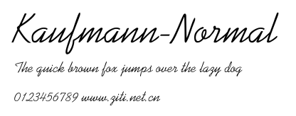 Kaufmann-Normal.ttf字體轉換器圖片