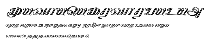 Kathanakuthugalam.ttf字體轉換器圖片