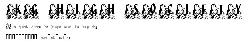 KG HIGH SOCIETY.ttf字體轉換器圖片
