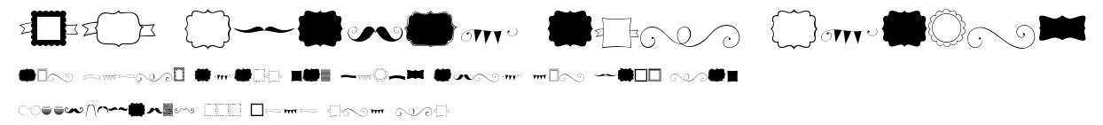 KG Flavor and Frames.ttf字體轉換器圖片