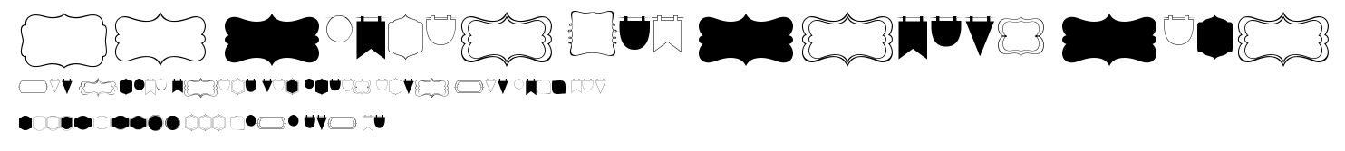 KG Flavor And Frames Four.ttf字體轉換器圖片