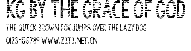KG By the Grace of God.ttf字體轉換器圖片