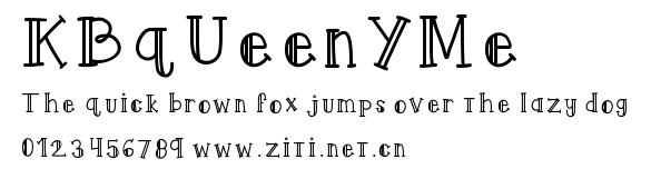 KBqUeenYMe.ttf字體轉換器圖片