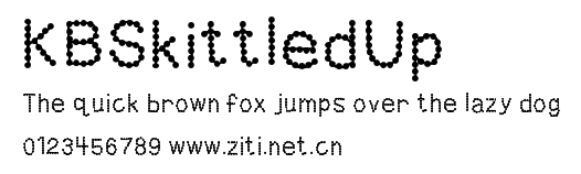 KBSkittledUp.ttf字體轉換器圖片
