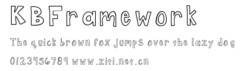 KBFramework.ttf字體轉換器圖片