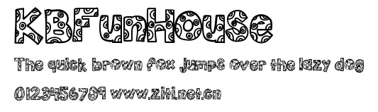 KBFunHouse.ttf字體轉換器圖片