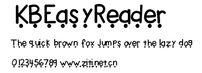 KBEasyReader.ttf字體轉換器圖片