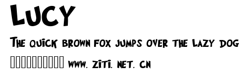lucy.ttf字體轉換器圖片