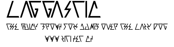laggastic.ttf字體轉換器圖片