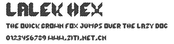 lalek hex.ttf字體轉換器圖片