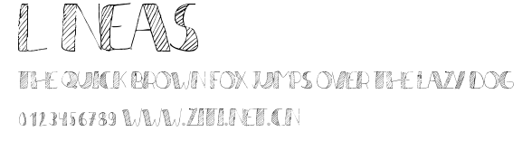 Líneas.ttf字體轉換器圖片
