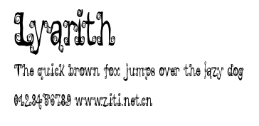 Lyarith.ttf字體轉換器圖片