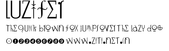 LuziFer.ttf字體轉換器圖片