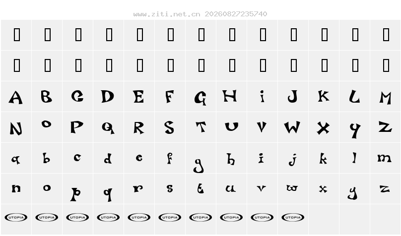 字符映射圖
