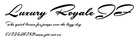 Luxury Royale JF.ttf