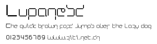 Lupanesc.ttf字體轉換器圖片