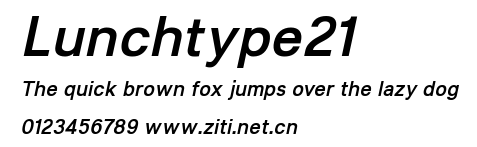 Lunchtype21.ttf字體轉換器圖片