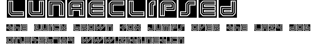 LunaEclipsed .ttf字體轉換器圖片