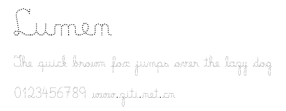 Lumen.ttf字體轉換器圖片