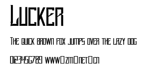 Lucker.ttf字體轉換器圖片