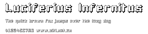 Luciferius Infernitus.ttf字體轉換器圖片