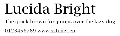 Lucida Bright.ttf字體轉換器圖片